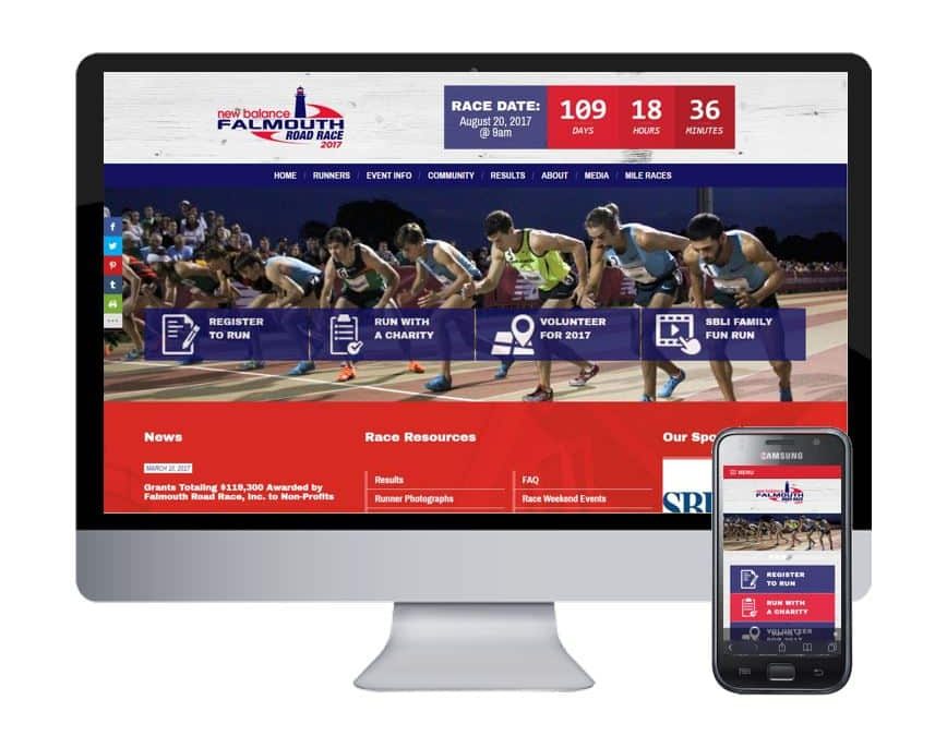 Spectrum Releases New Website for the New Balance Falmouth Road Race