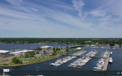 New Drone Video for Popes Island Marina – New Bedford, MA