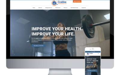 Web Design for Crabbe Chiropractic of New Bedford MA