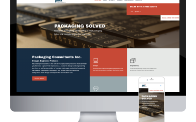 Spectrum Marketing Group releases website for Packaging Consultants