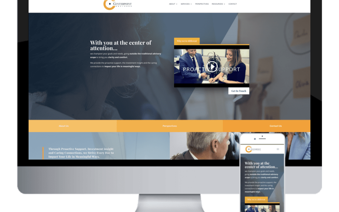 Website Design for Centerpoint Advisors of Needham, MA