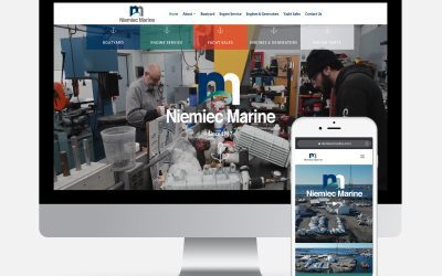 Web Design Project Spotlight – Niemiec Marine