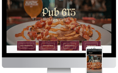 Website Design Spotlight – Pub 6T5 New Bedford, MA