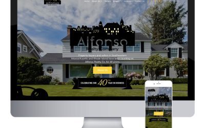 Website Design for Alfonso Realty Company | Fall River, MA