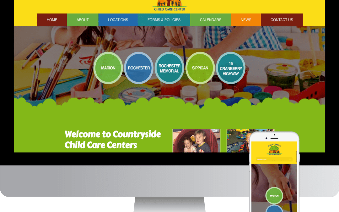 Website Design for Countryside Child Care | Rochester, MA