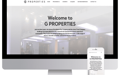 Website Design for The Providence G | Providence, RI