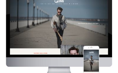 Website Design for Quinn Sullivan Music | New York, NY