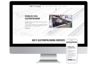 New England Electropolishing Web Design