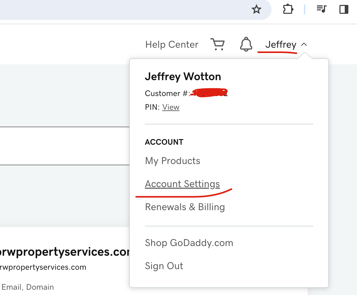 how to grant delegate access in godaddy