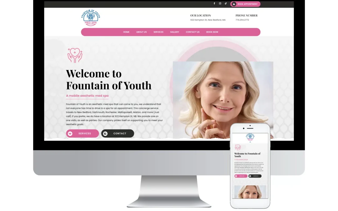 Fountain of Youth Web Design