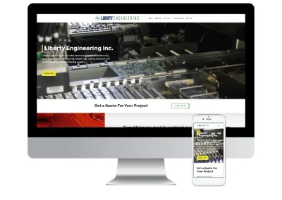 Liberty Engineering Web Design