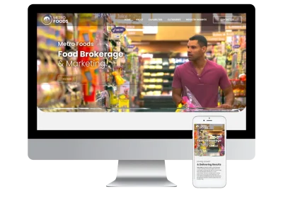 Metro Foods Web Design
