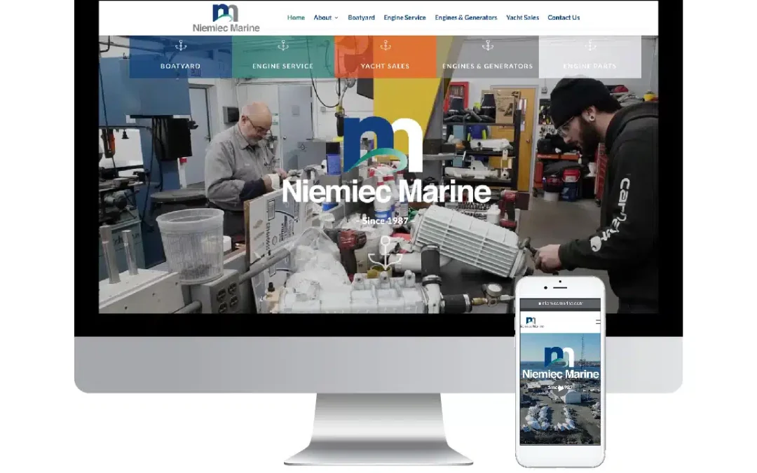 Neimiec Marine Web Design