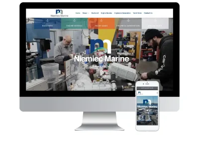 Neimiec Marine Web Design
