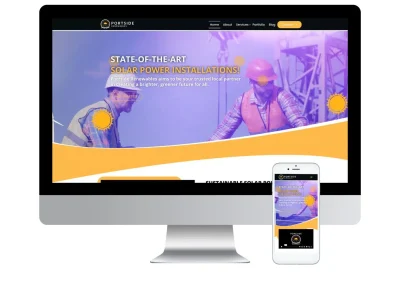Portside Renewables Web Design