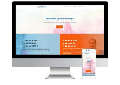 Somerset Speech Therapy Web Design