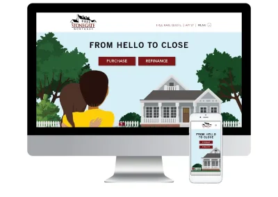 Stonegate Mortgage Web Design