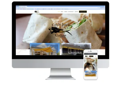 Uncle Jon’s Coffees Web Design