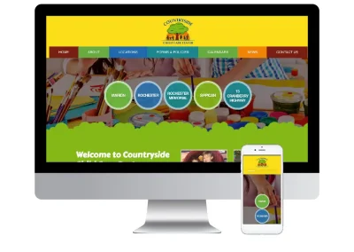 Countryside Child Care Web Design