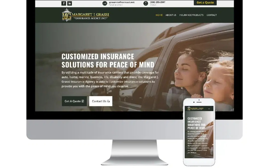 Grassi Insurance Web Design