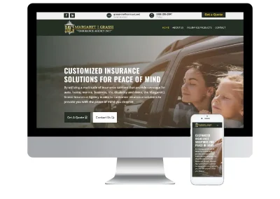 Grassi Insurance Web Design