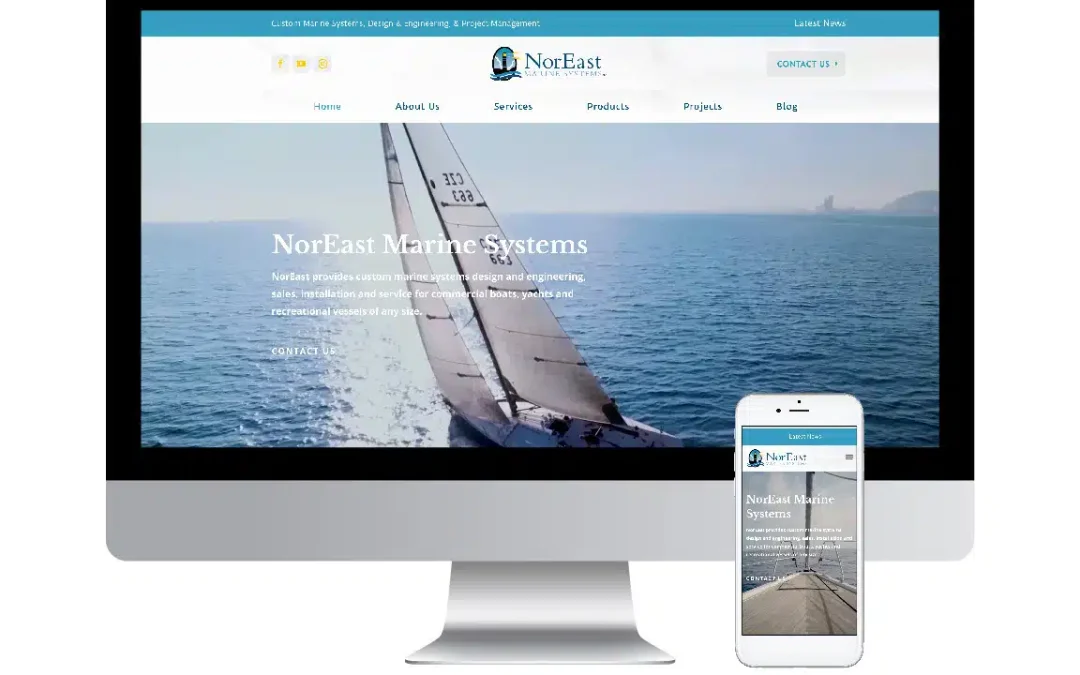 NorEast Marine Web Design