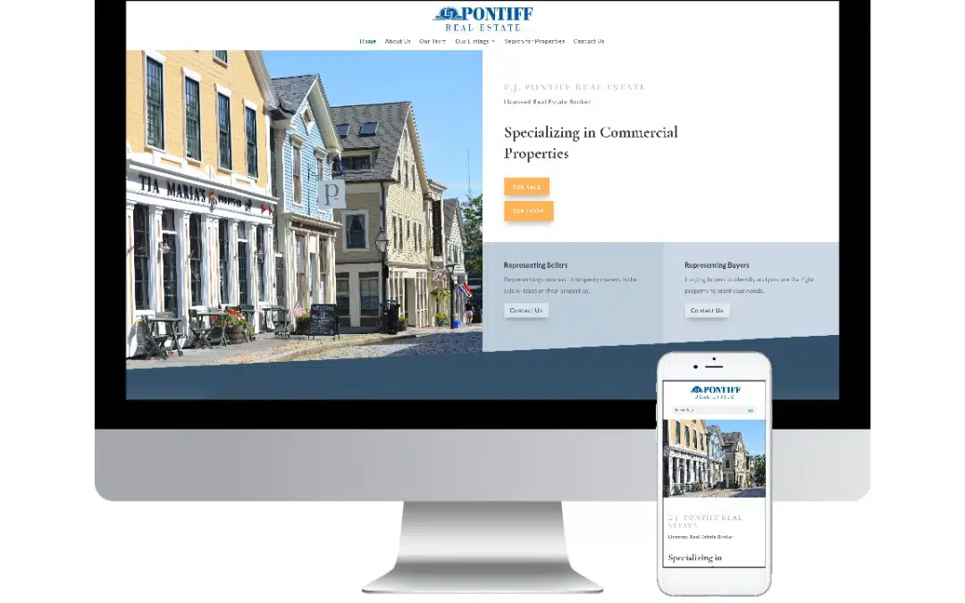 Pontiff Real Estate Web Design