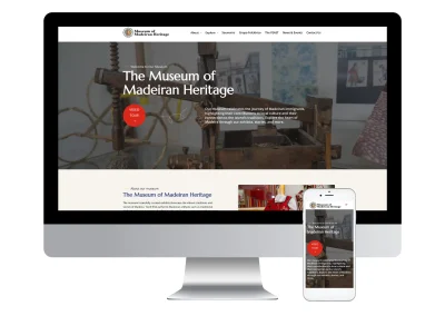 Museum of Madeiran Heritage Web Design