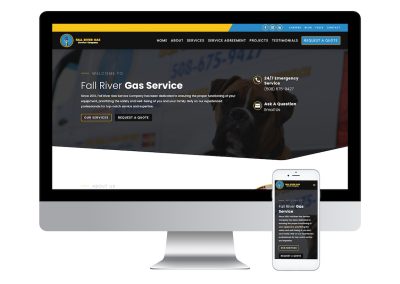 Fall River Gas Web Design