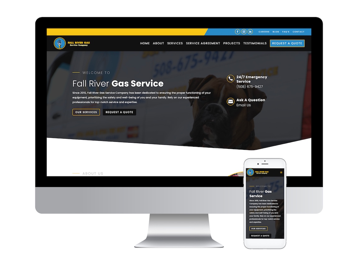 smg web portfolio_FALL RIVER GAS FallRiverGas.com Web Design
