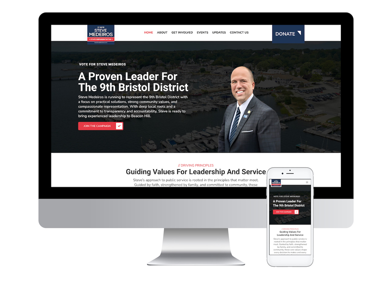 smg web portfolio_Steve Meideros elect steve medeiros web design