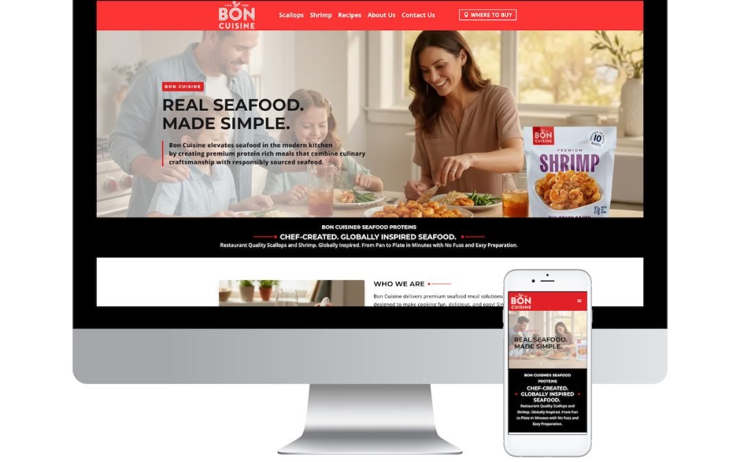 Bon Cuisine Web Design