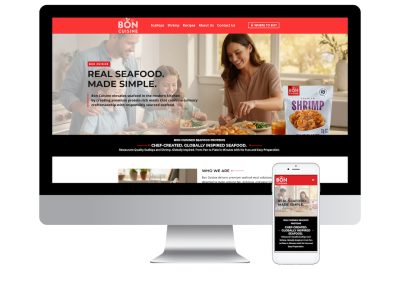 Bon Cuisine Web Design