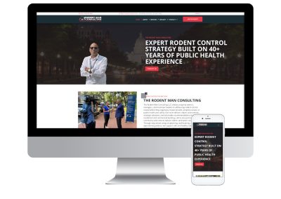 Rodent Man Web Design