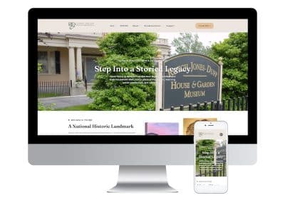 Rotch Jones Duff House Web Design